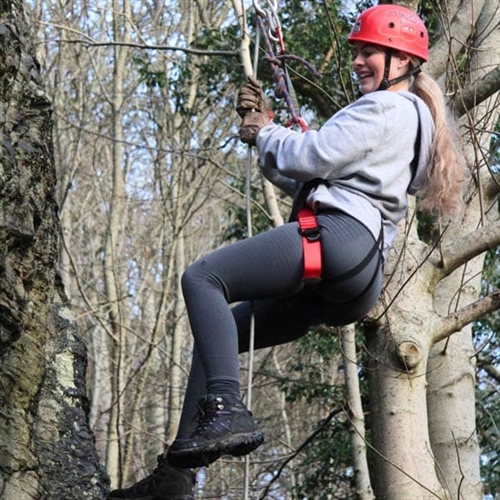 Abseiling Aberfeldy Climbing Down the Rocks